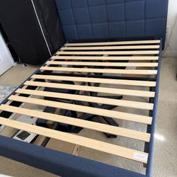 Queen Size Upholstered Bed Frame 