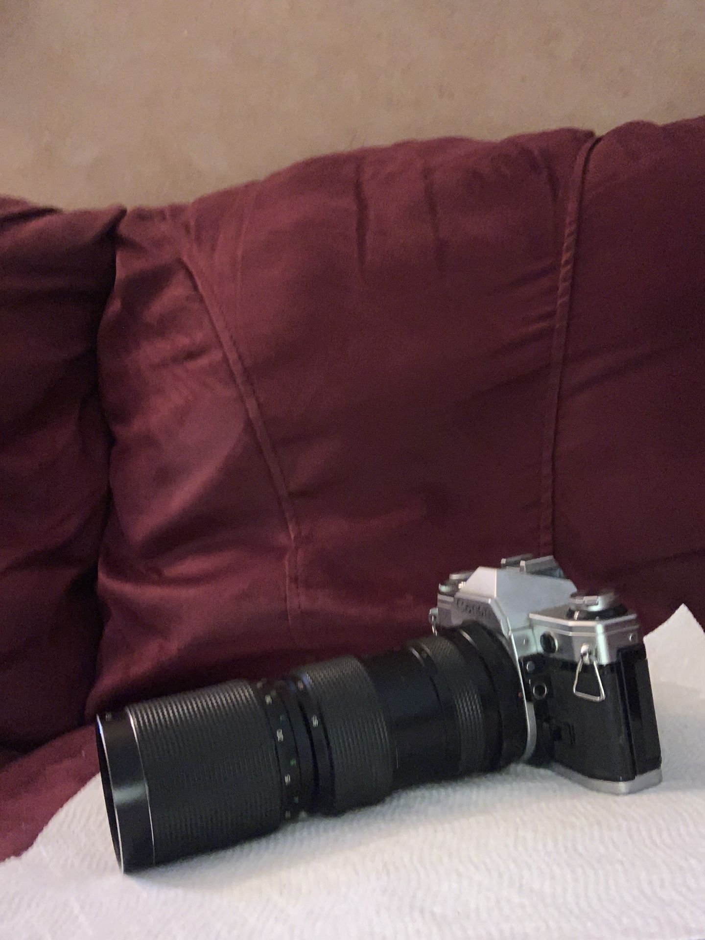 Canon AE-1 Camera 50mm- 210mm Zoom Lens 