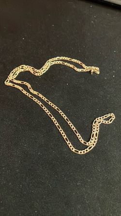 10k gold figaro chain #112219-1 MGC