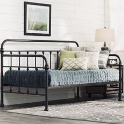 Magnolia bed twin bed and new mattress