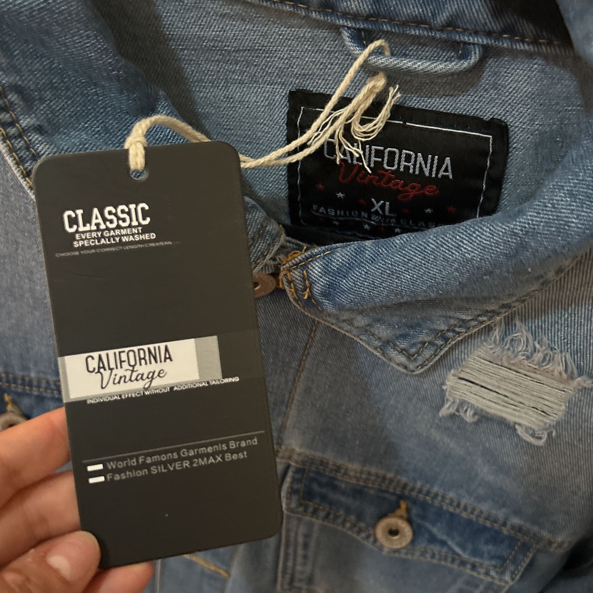Jean Jacket Size XL