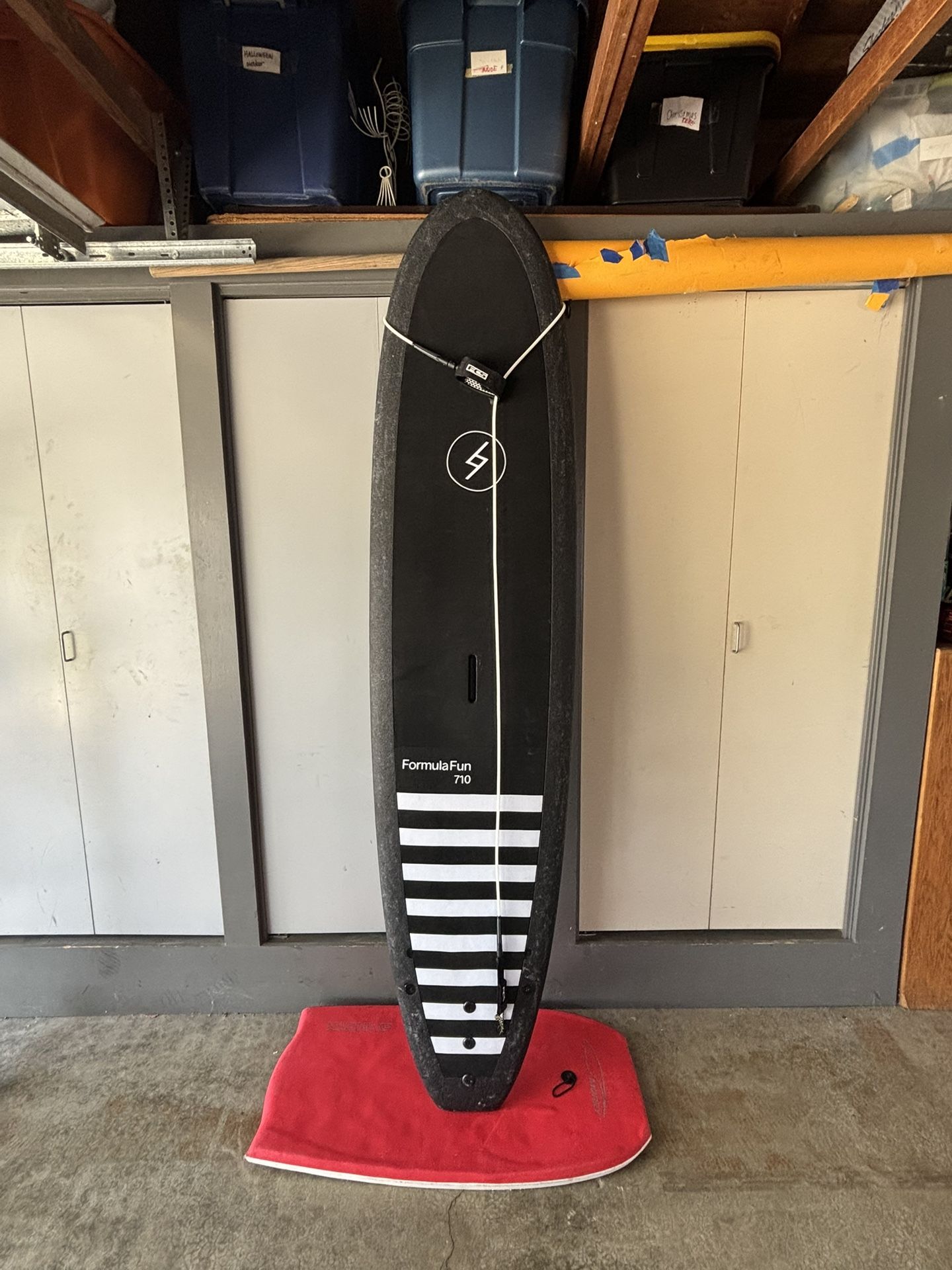 Formula fun longboard surfboard