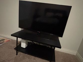 40” Insignia Roku Smart TV + TV Stand - Excellent Condition