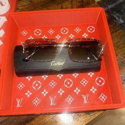 🟤 Brown Cartier Buffs (Gold Frame) Warm tones, cold confidence 🔥