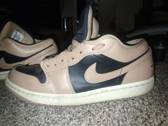 Nike Women’s Air Jordan 1 Low 'Desert Black' - Size 9