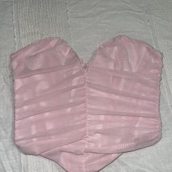 Pink Corset Top 