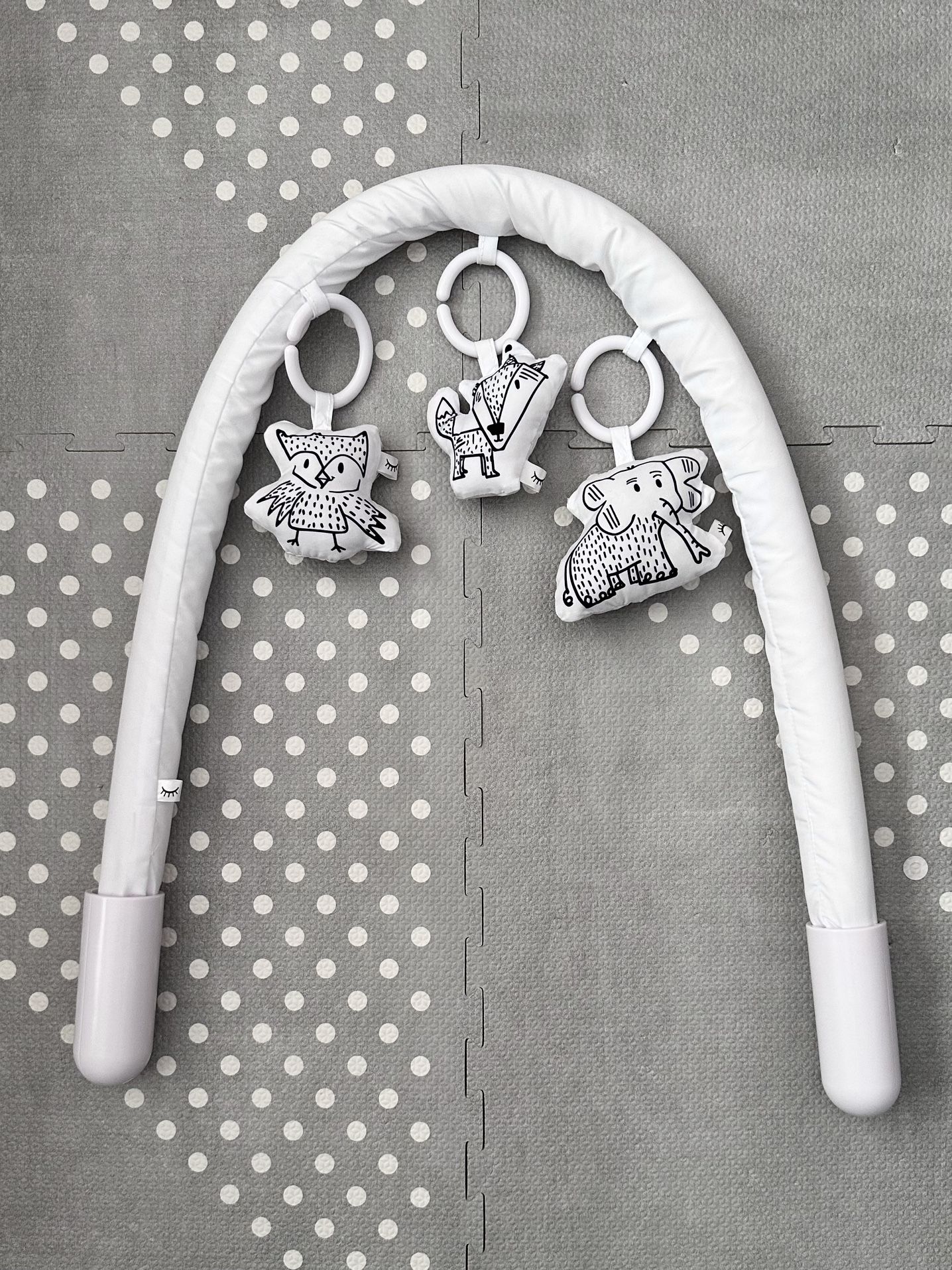 DockATot Toy Arch + Toy Set Bundle | Woodland