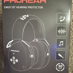 New PROHEAR EM037 BT Hearing Protector