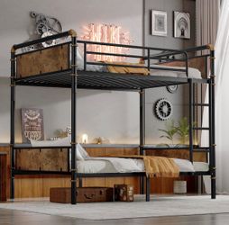 Twin XL over Twin XL Bunk Beds