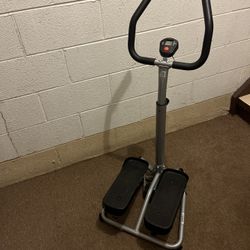 Sunny Health & Fitness SF-S020027 Stair Stepper Machine with Handlebar Used Like New