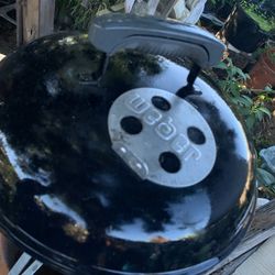 Small Weber BBQ .