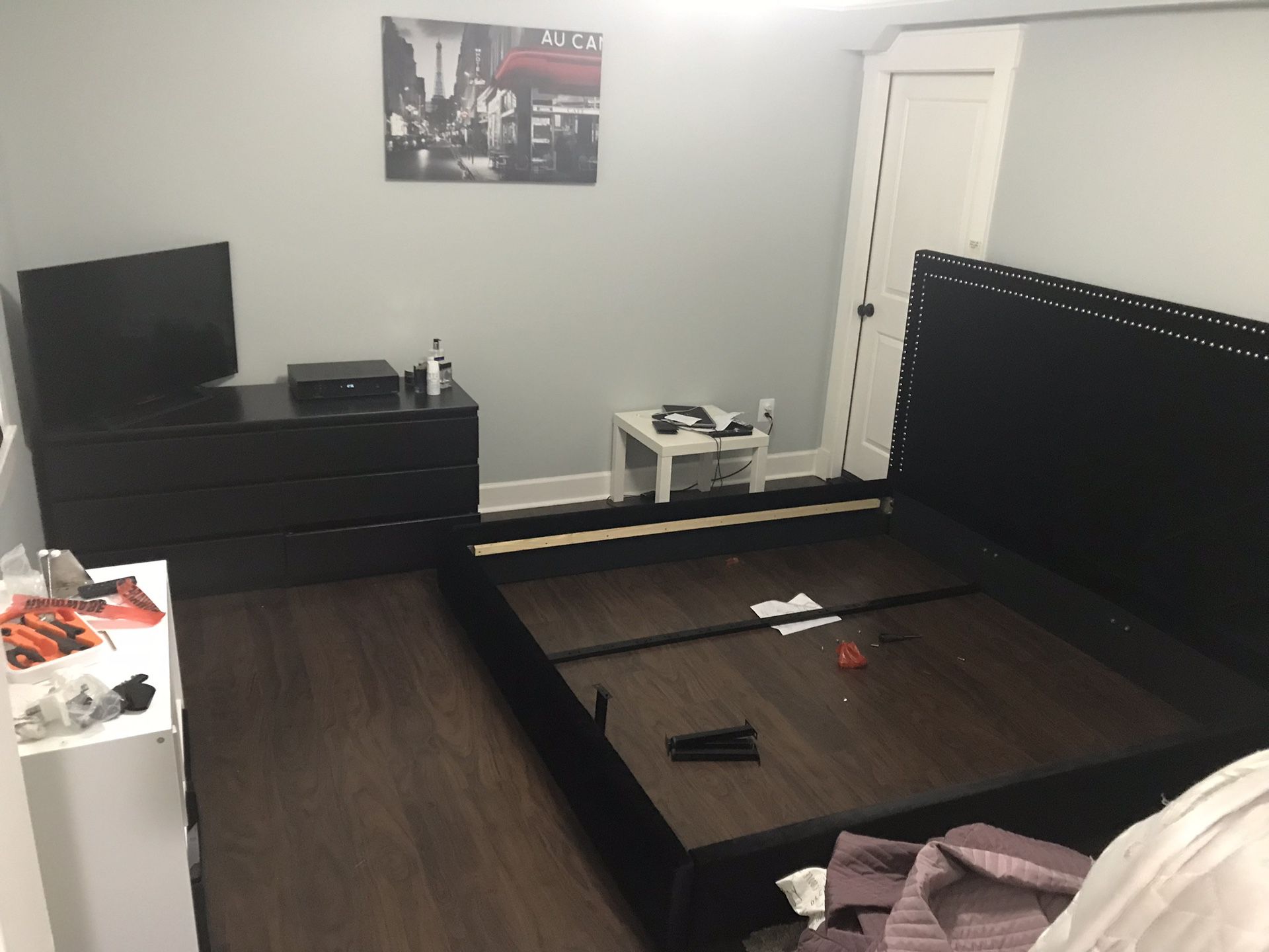 Blackwood dresser and King Bed for sale