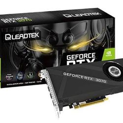 Nvidia RTX 3070 Leadtek Blower 8gb (NO BOX) $200 FIRM