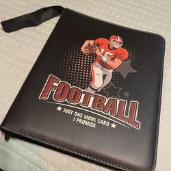 Football card album , new