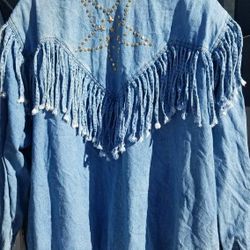 Denim Jacket Plus Size