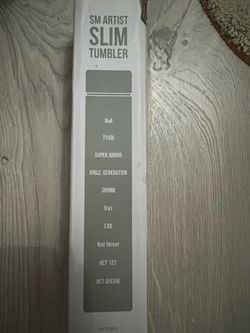 SM Artist SMTOWN Slim Tumbler EXO LAY Music Original Official Merch