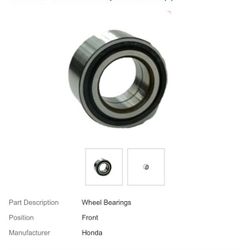 2013-2015 Front Bearing 44300-T2A-A51