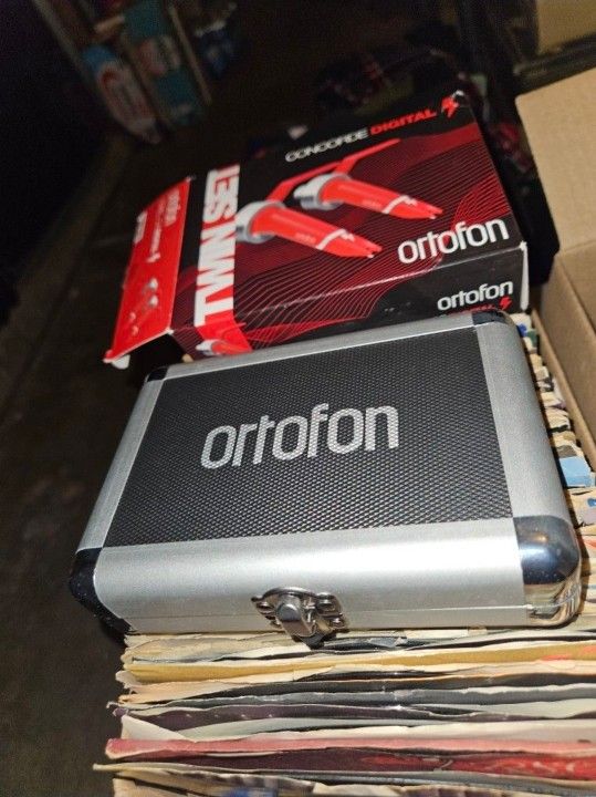 New Ortofon Concorde MK2 Digitial Cartidge Set And DVS