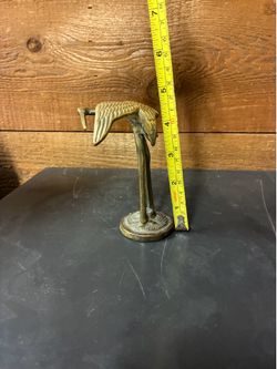 Brass stork