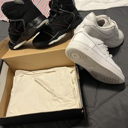 Jordan's & Air Force 1s Size 1 Little kids $55 & $65 👉🏽 Take Both for $100.00 this week, very good condition!!