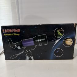 elescopio Astronómico F30070M - ¡Nuevo en Caja! Ideal para Principiantes