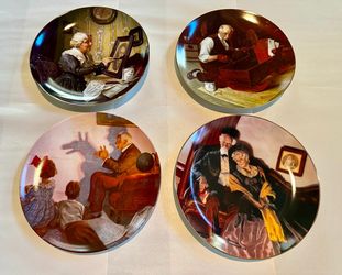 Norman Rockwell Collectors Plates