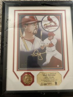 Mark McGwire collectible plaque