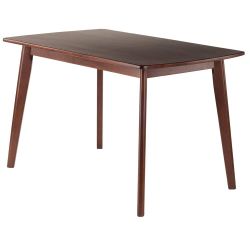 SALESUMO Shaye Walnut Dining Table