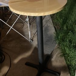 Bistro Style Epoxy Table