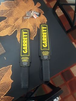 Garrett super scanner