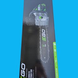 Ego 16 in  Chain Saw With Battery And Charger 