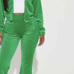 Velour Track Suit