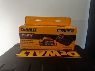 🔥 DEWALT FLEXVOLT 6.0Ah + CARGADOR – NUEVO 🔥  🔋 Batería FLEXVOLT 6.0Ah (20V / 60V) ⚡ Incluye cargador original DEWALT 🟡 Producto NUEVO en caja  💪