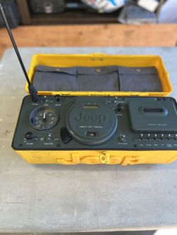Vintage Jeep Radio/CD/cassette Player