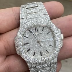 18k White Gold Patek Philippe VVS Dianond Box Papers Buy Sale Trade Rolex Gold Watches 10k 24k Silver Coins Currency Cars Art Watches Swiss Cuban