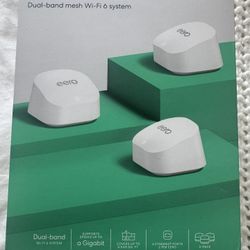 Eero 6+ Mesh Wi-Fi 6 System W/ Gigabit Switch