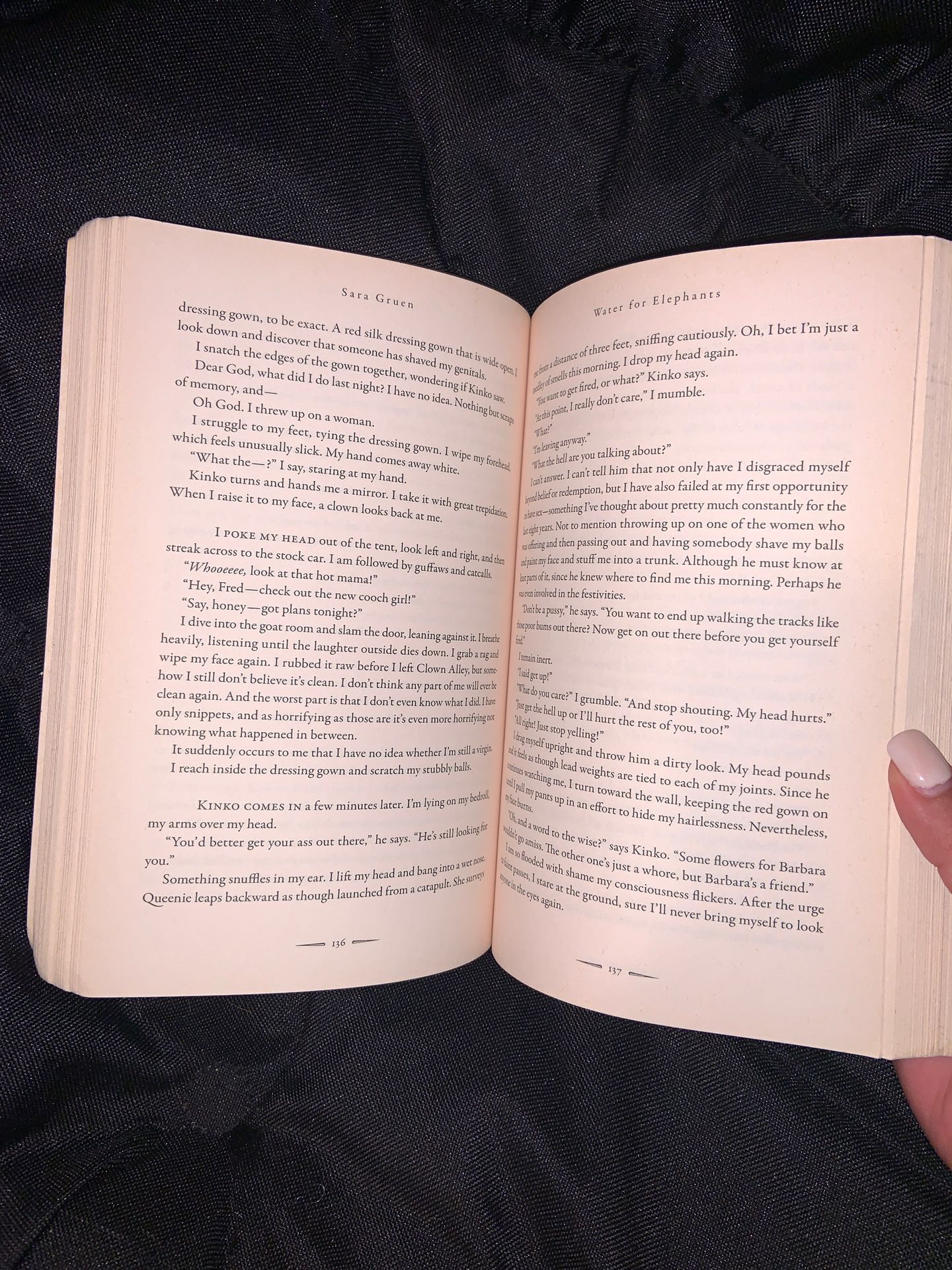 Water for the Elephants paperback