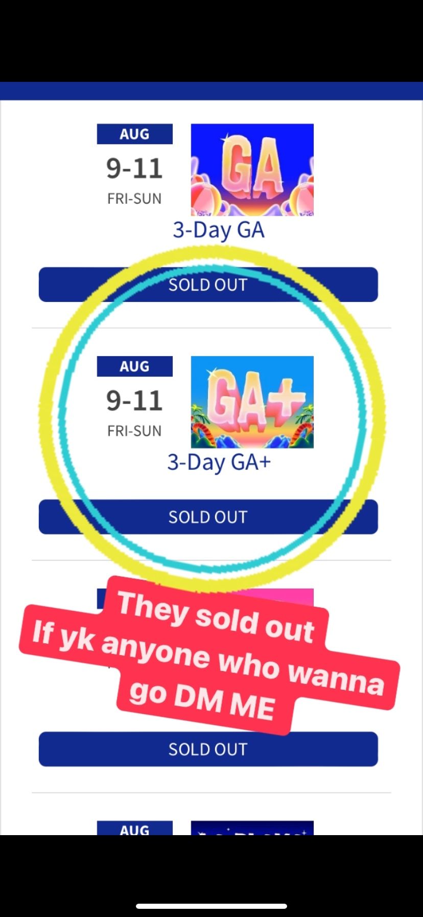 BAJA FEST TICKET***EVENT IS SOLD OUT***