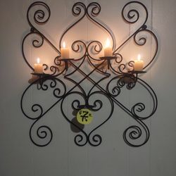 Iron-Work  CANDLE HOLDER
