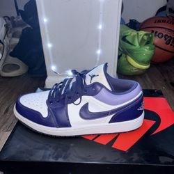 jordan 1 low sky J purple