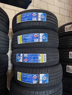245/60r18 Lion sport 4 new tires installed and balanced