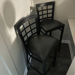 Black High Top Chairs