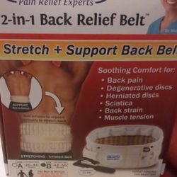 Dr Ho's 2 In 1 Back Relief Belt