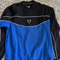 Vintage Blue And Black Nike Fleece 