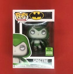 Funko Pop! DC Heroes: Batman - Spectre #380 ECCC 2021 Entertainment Earth Exclusive.