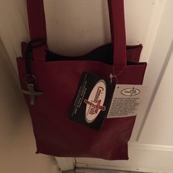 LEATHER TOTE BAG BY CRIMSON TRUTH 