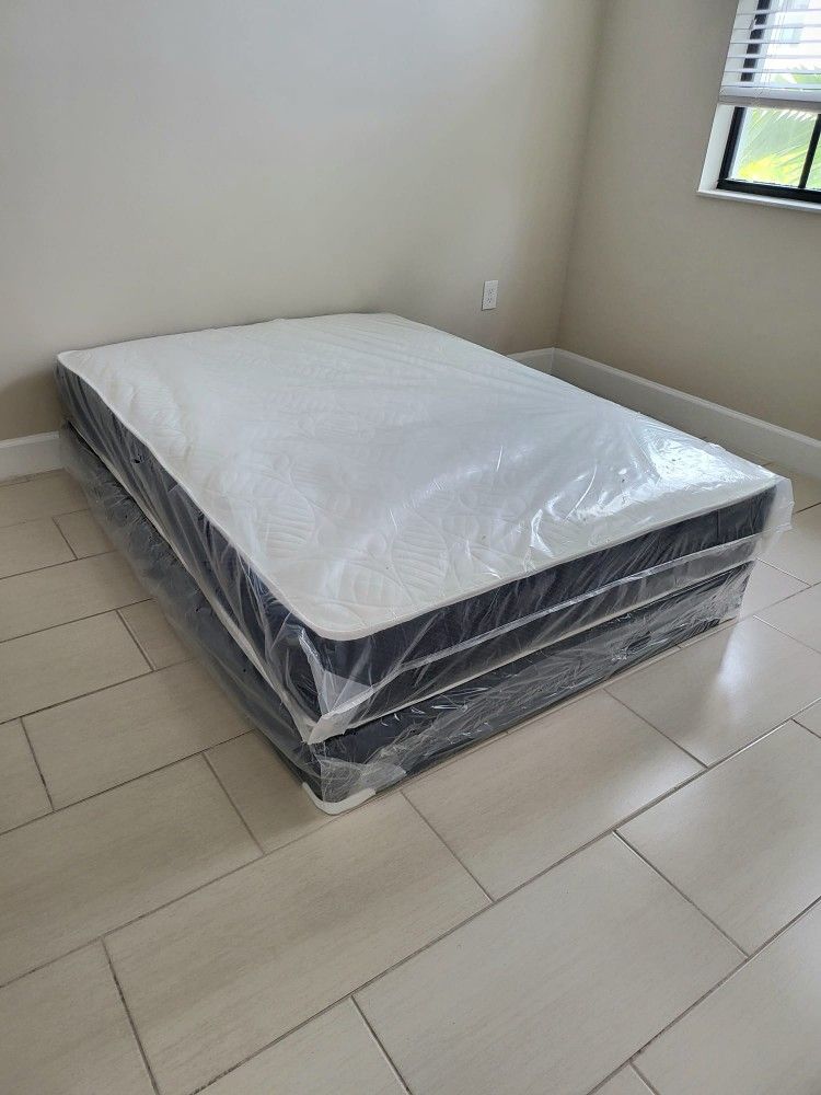 NEW FULL-SIZE MATTRESS AND BOX SPRING 🆕️