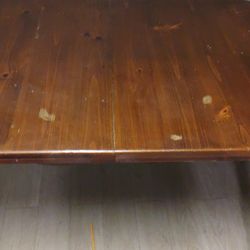 Vintage cherry wood Dining Table W/ Leaves