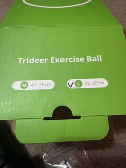 Trideer Exercise Ball Large 58-65cm