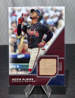 Ozzie Albies 2026 Topps - Major League Materials Relics (GU-Bat)